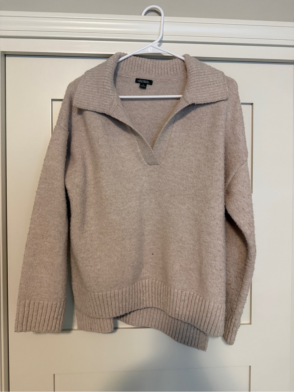 Wild Fable Women’s Collard Sweater, Size M